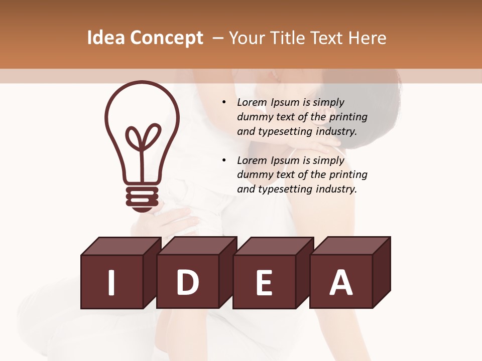 Thirsty Care Blue PowerPoint Template