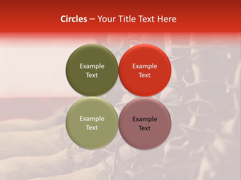 Conflict Fight Service PowerPoint Template