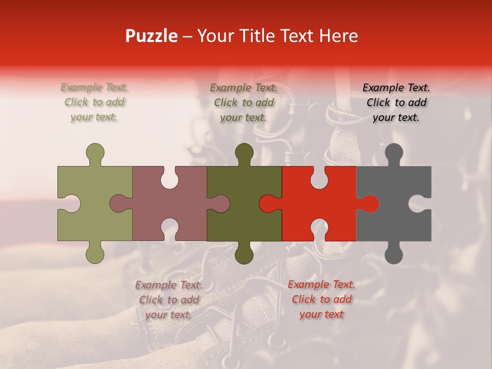 Conflict Fight Service PowerPoint Template