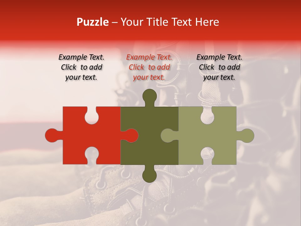 Conflict Fight Service PowerPoint Template