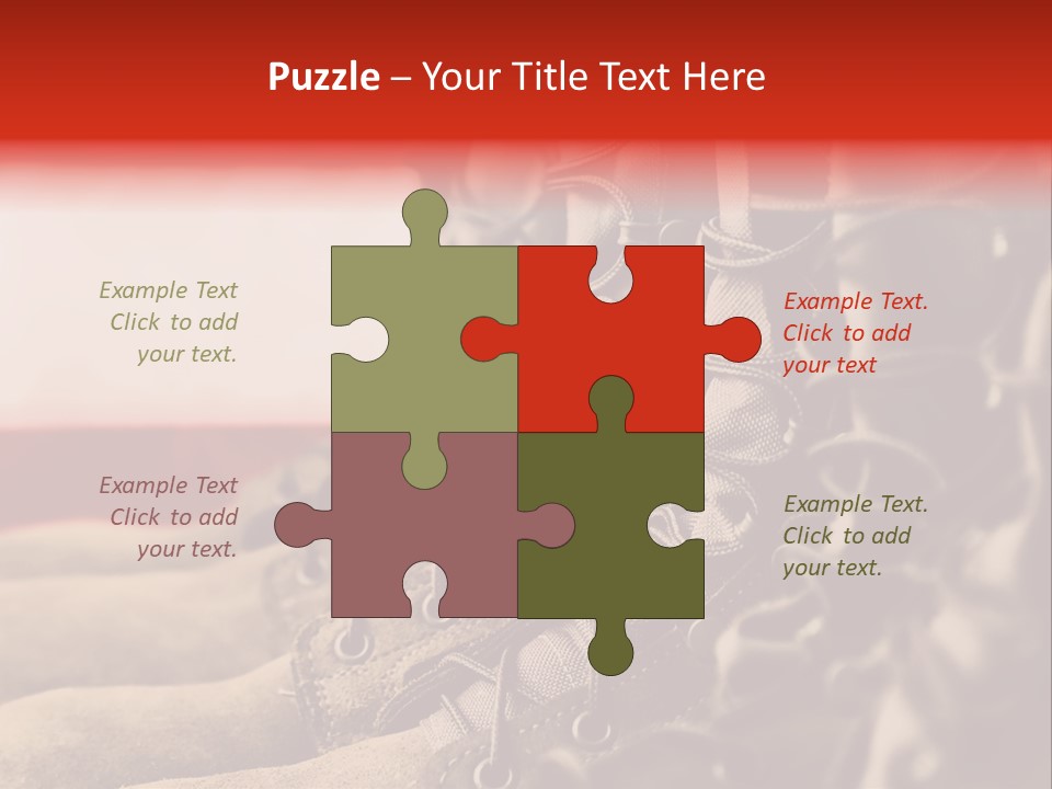 Conflict Fight Service PowerPoint Template