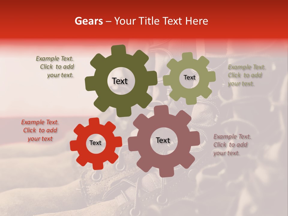 Conflict Fight Service PowerPoint Template