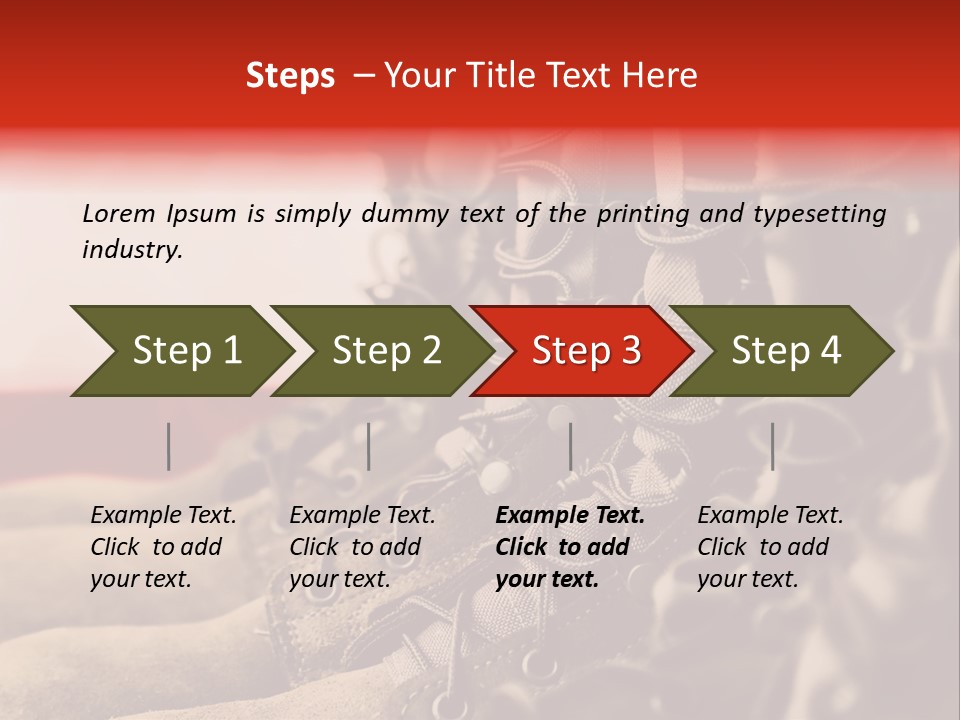 Conflict Fight Service PowerPoint Template