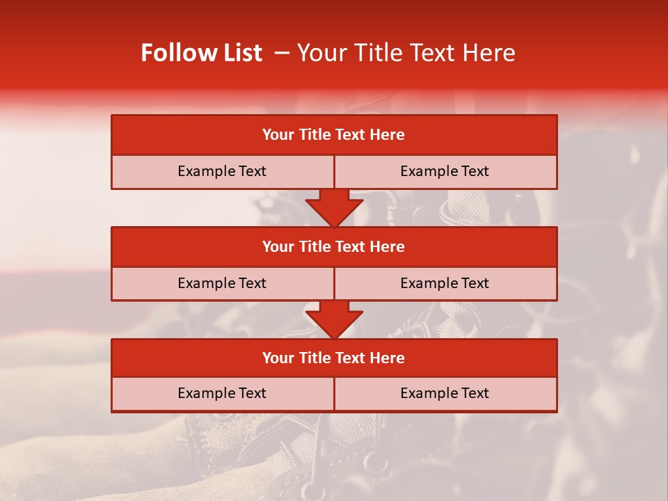 Conflict Fight Service PowerPoint Template