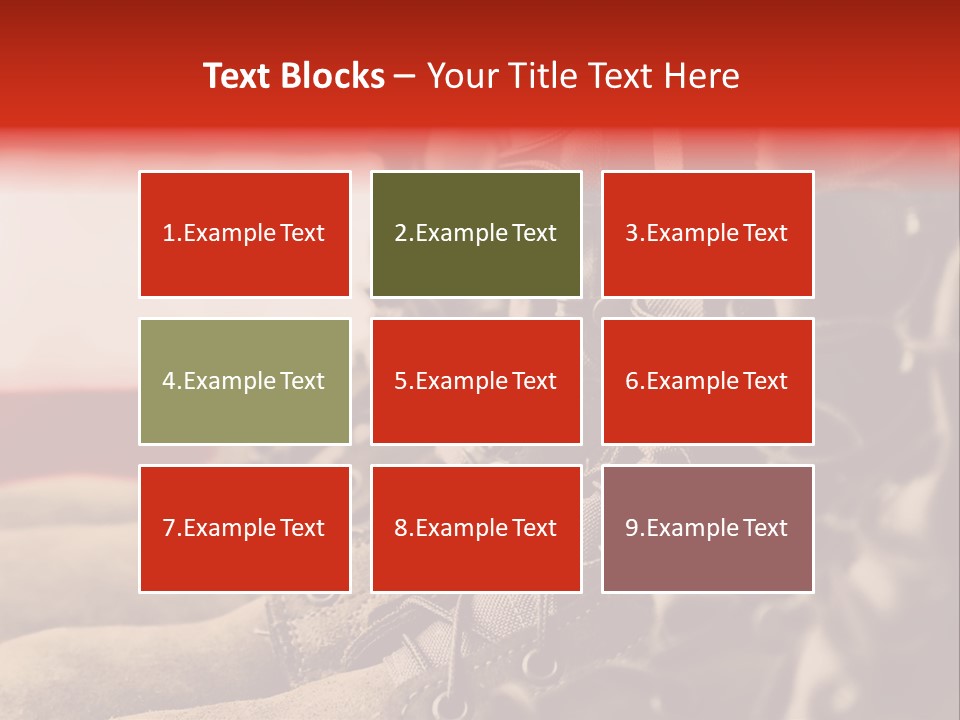 Conflict Fight Service PowerPoint Template