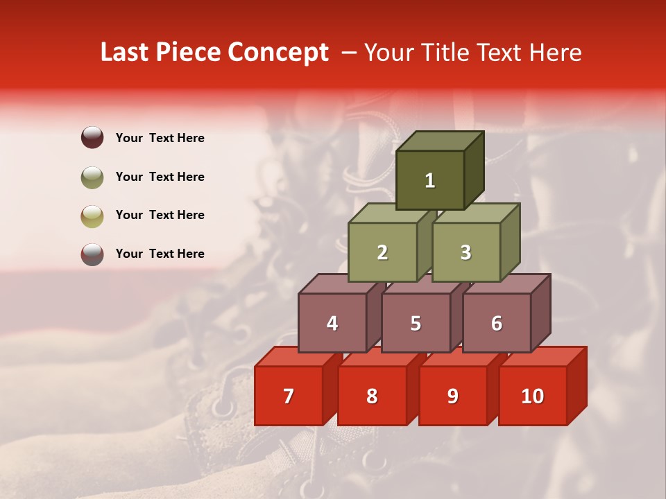Conflict Fight Service PowerPoint Template