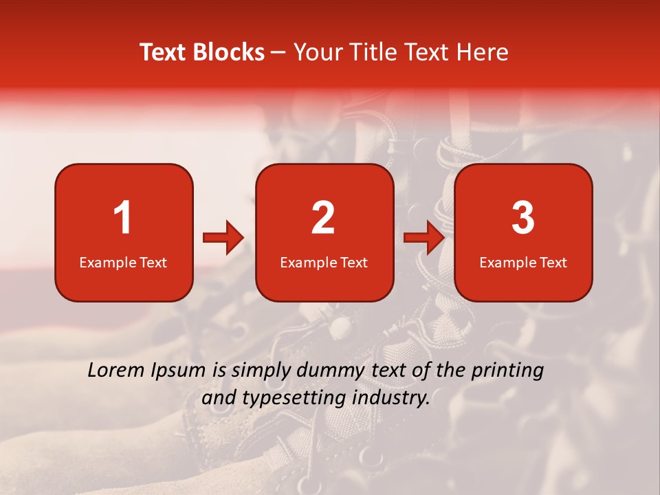 Conflict Fight Service PowerPoint Template