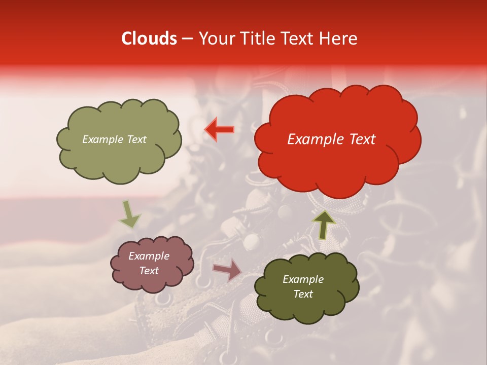 Conflict Fight Service PowerPoint Template
