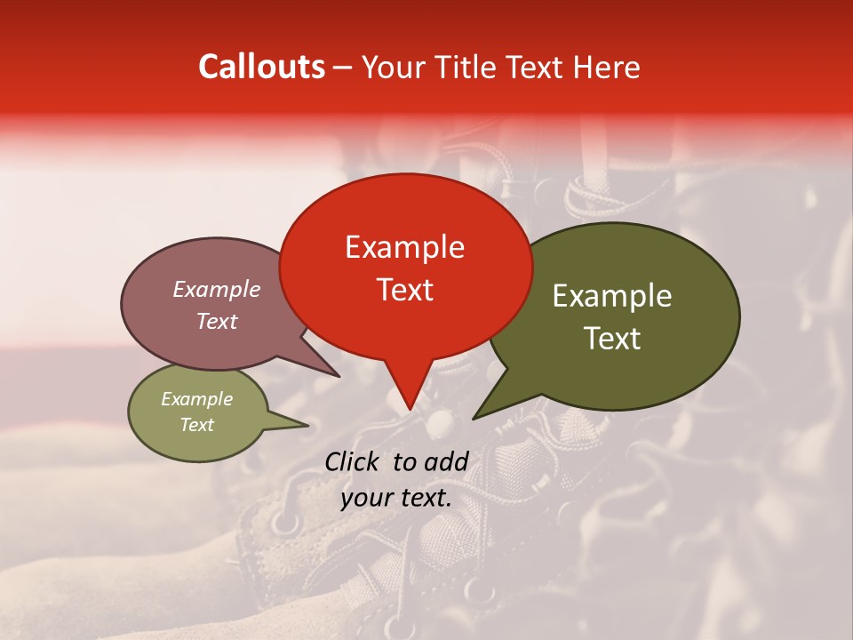 Conflict Fight Service PowerPoint Template