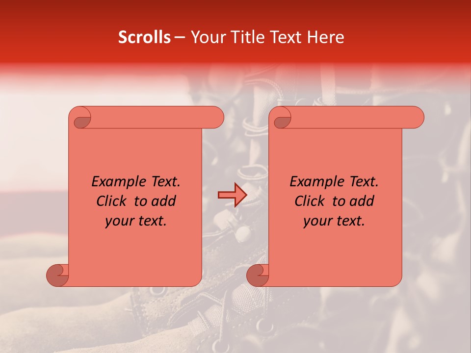 Conflict Fight Service PowerPoint Template
