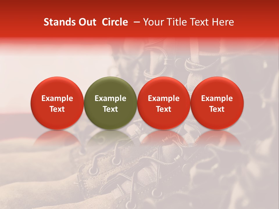 Conflict Fight Service PowerPoint Template