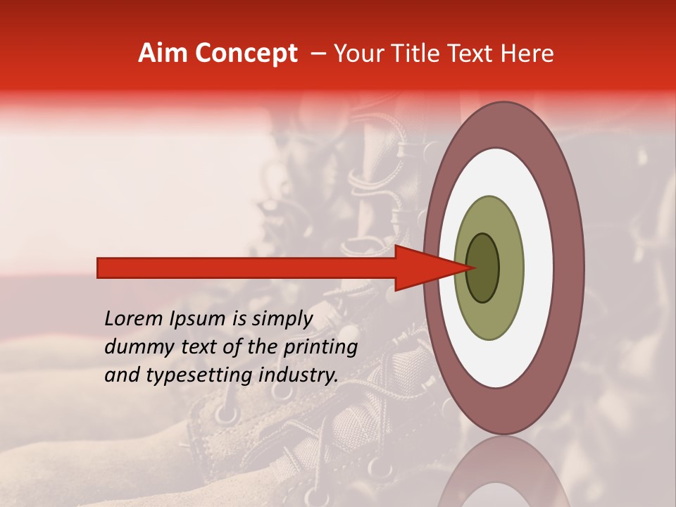 Conflict Fight Service PowerPoint Template