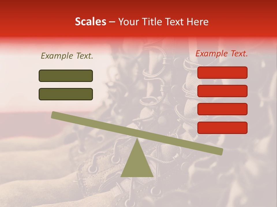 Conflict Fight Service PowerPoint Template