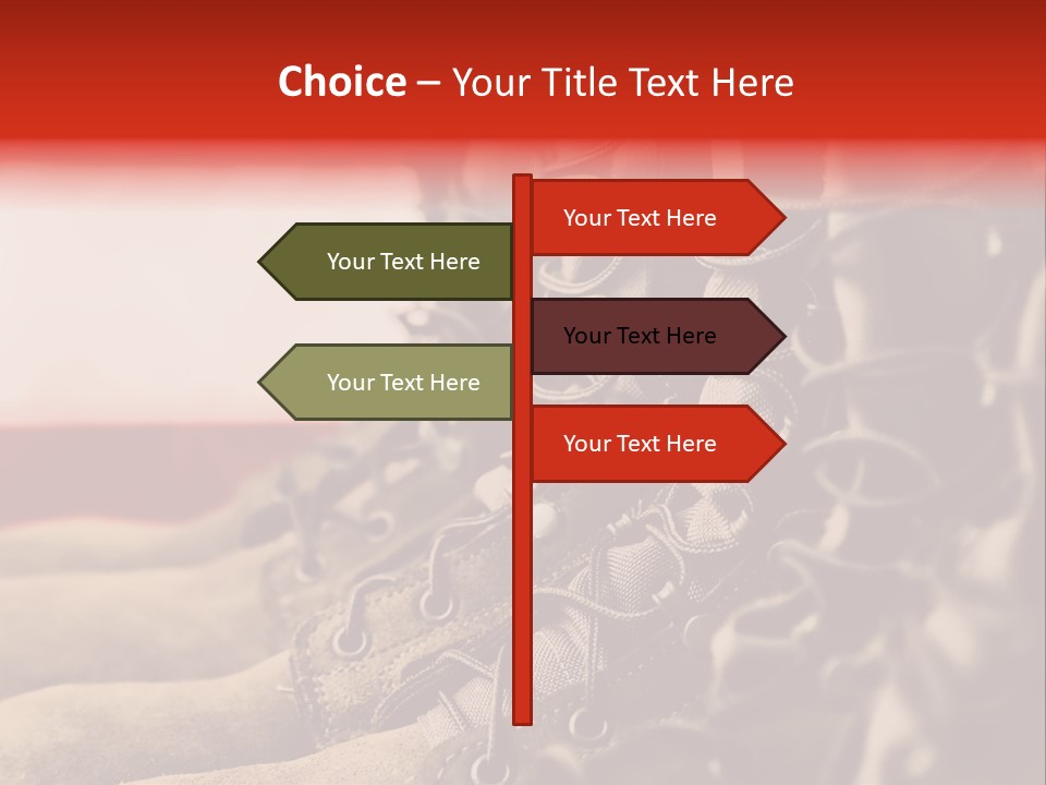 Conflict Fight Service PowerPoint Template
