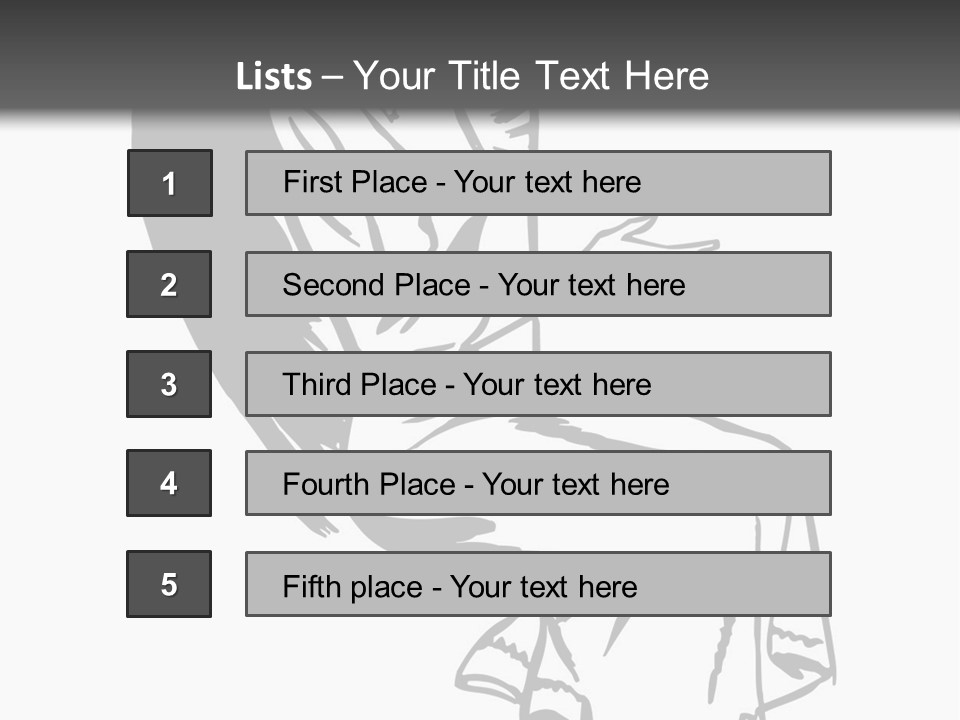 Art Vintage Placards PowerPoint Template