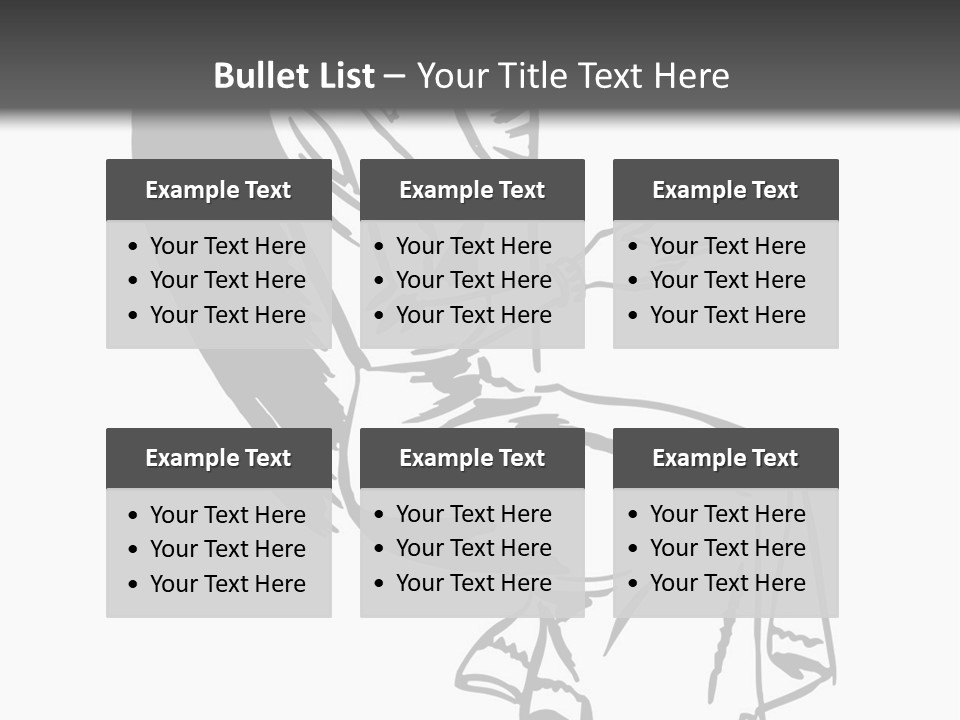 Art Vintage Placards PowerPoint Template