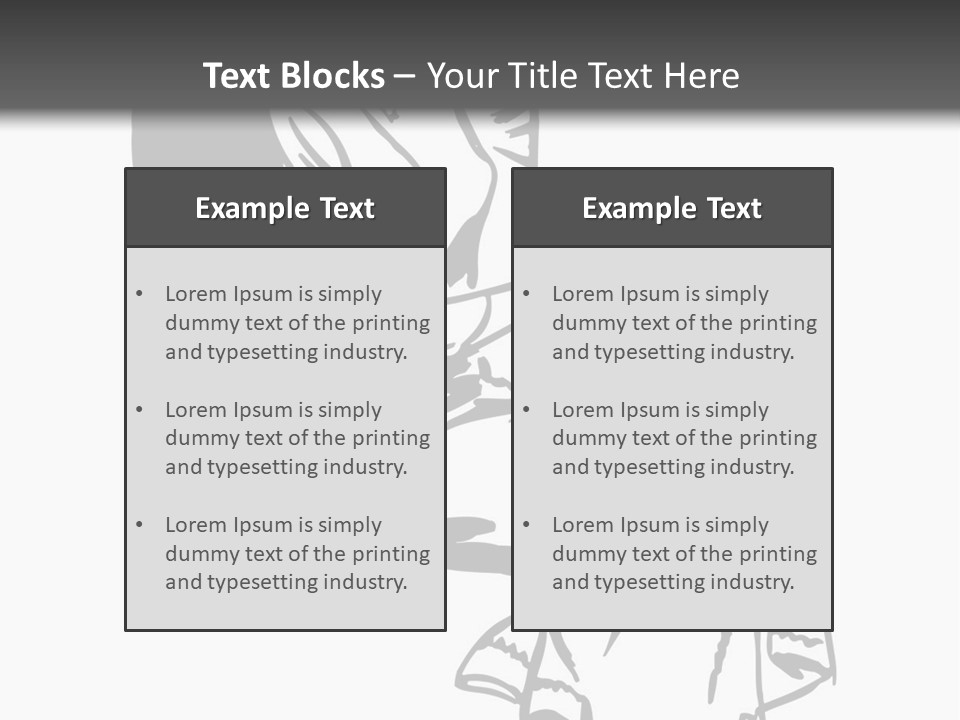 Art Vintage Placards PowerPoint Template