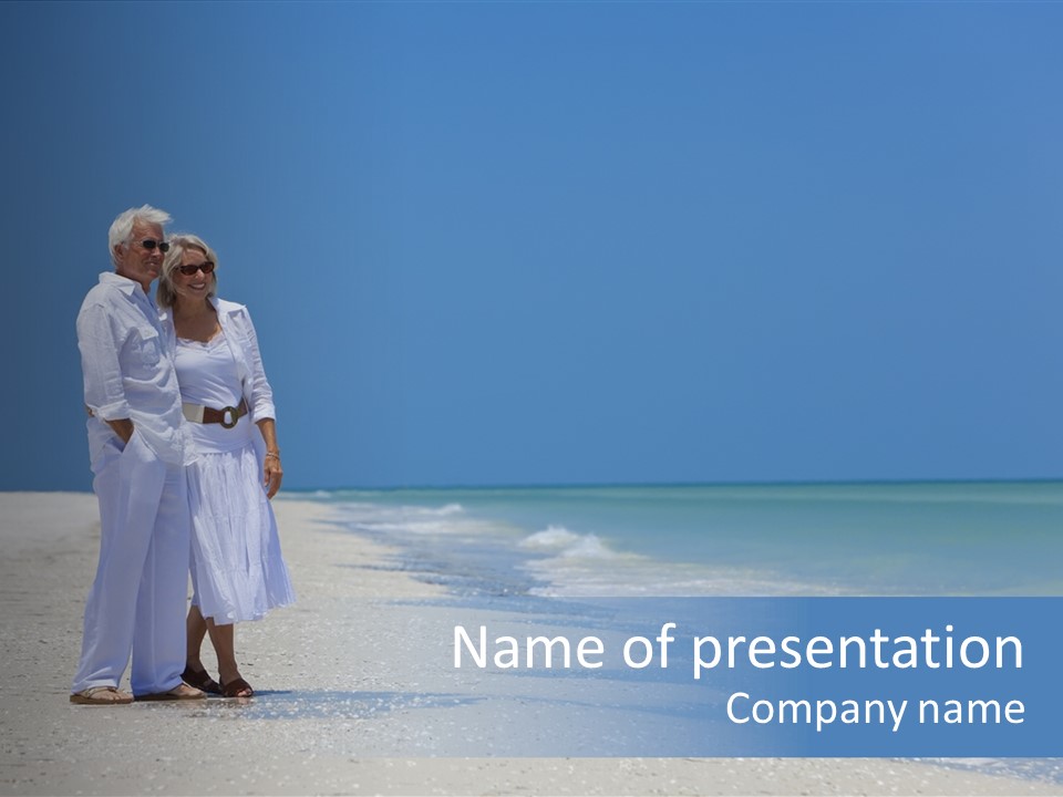 Travel Shirt Retirement PowerPoint Template