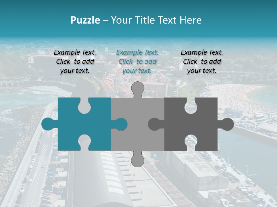 Outlook Spain Beach PowerPoint Template