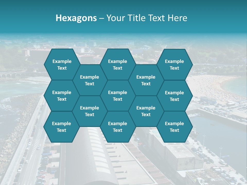 Outlook Spain Beach PowerPoint Template