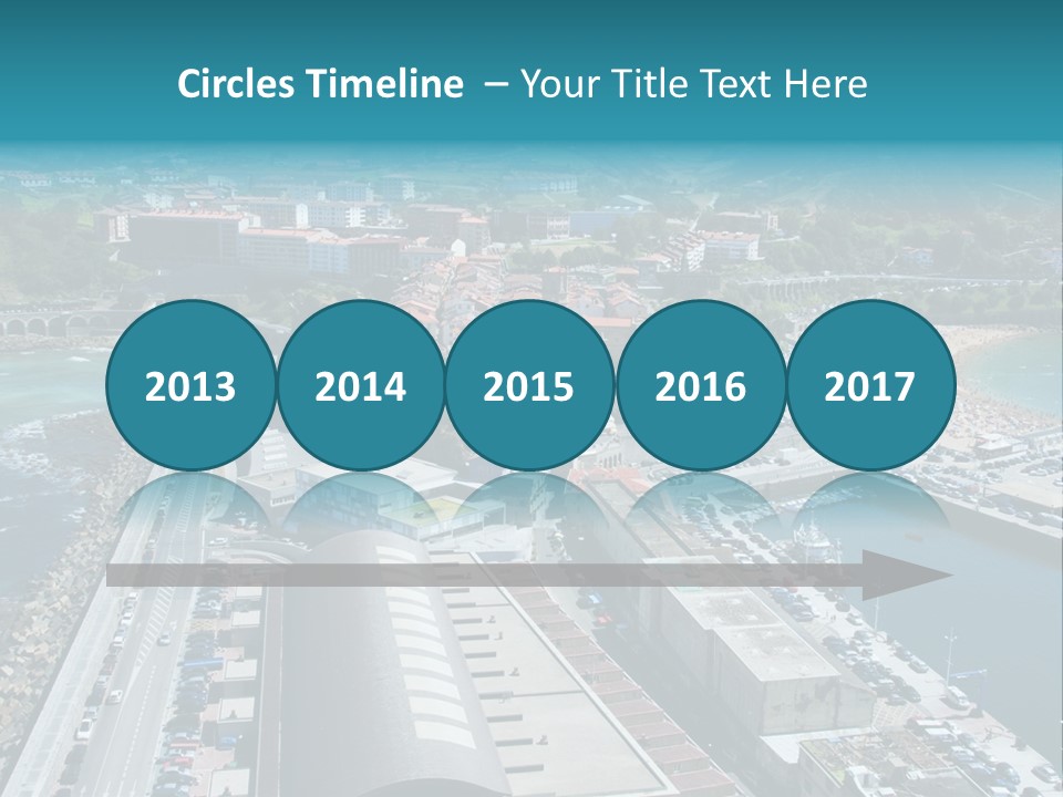 Outlook Spain Beach PowerPoint Template