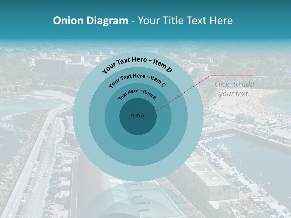 Outlook Spain Beach PowerPoint Template