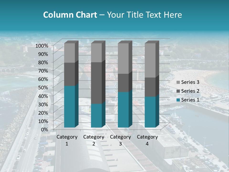 Outlook Spain Beach PowerPoint Template