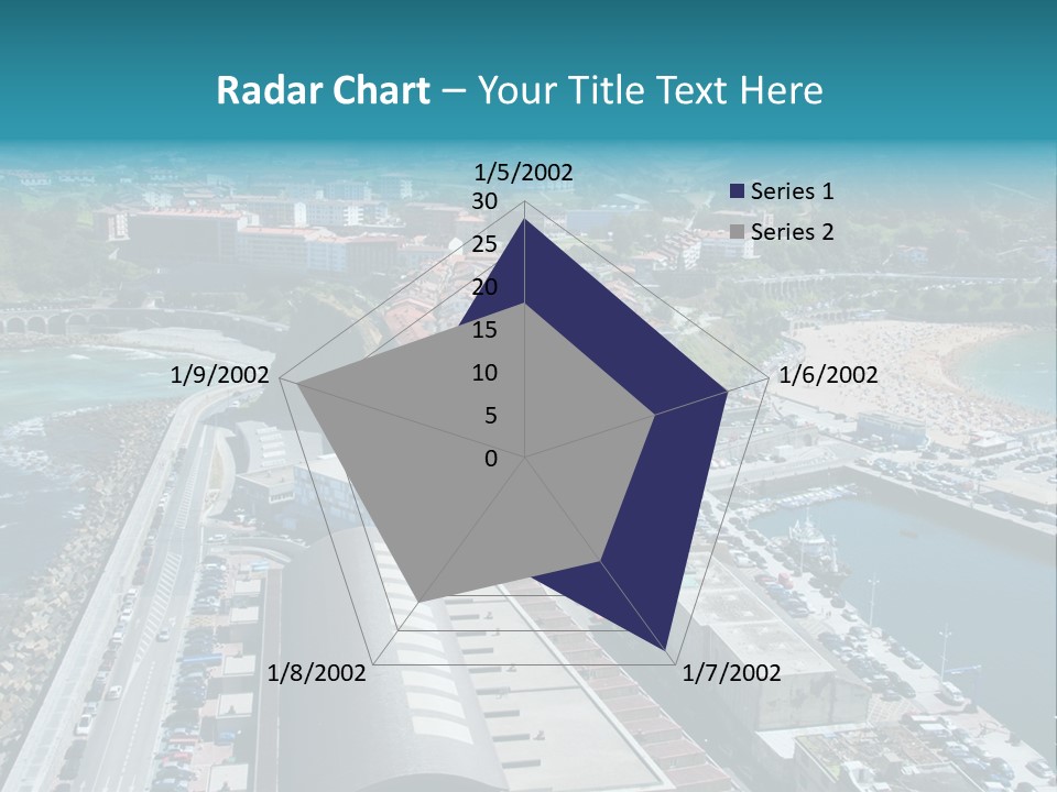 Outlook Spain Beach PowerPoint Template