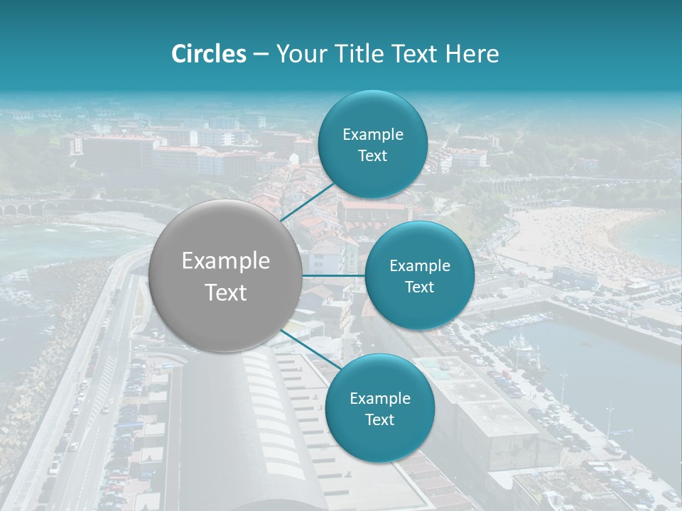 Outlook Spain Beach PowerPoint Template