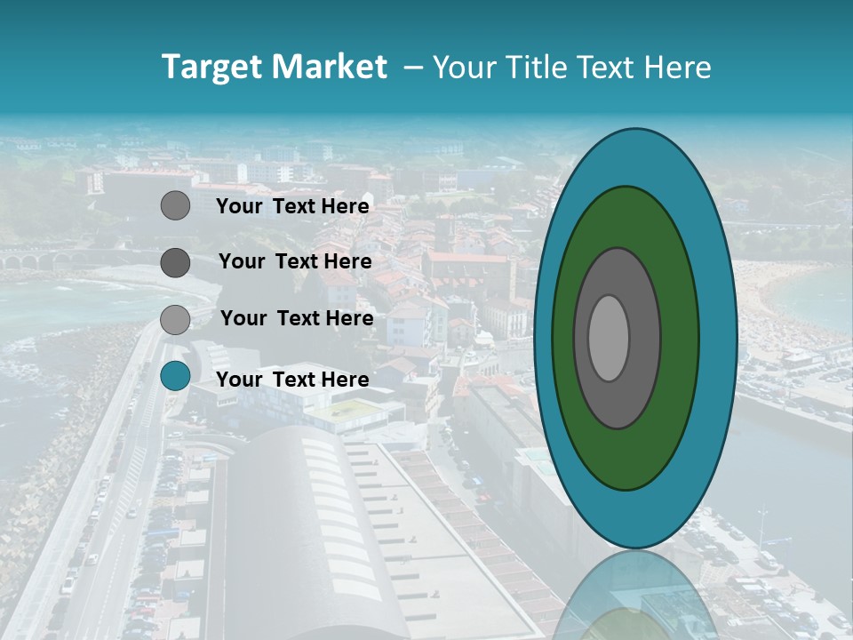 Outlook Spain Beach PowerPoint Template