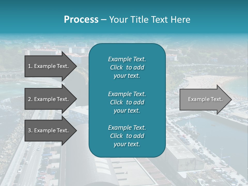 Outlook Spain Beach PowerPoint Template