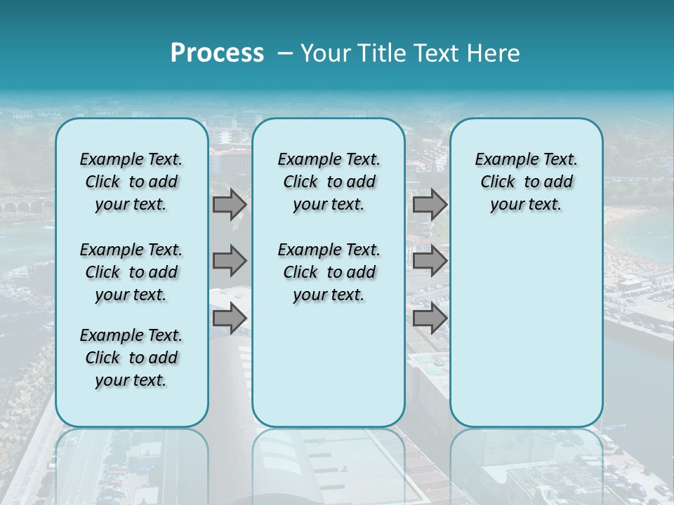 Outlook Spain Beach PowerPoint Template