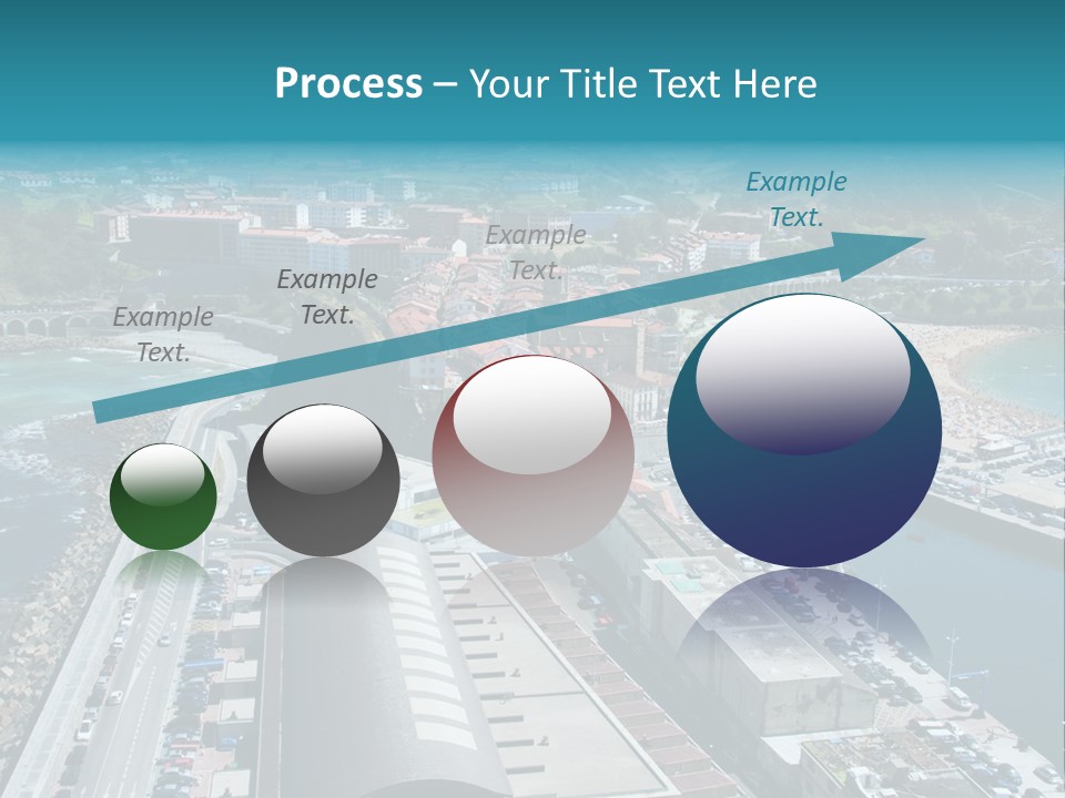 Outlook Spain Beach PowerPoint Template