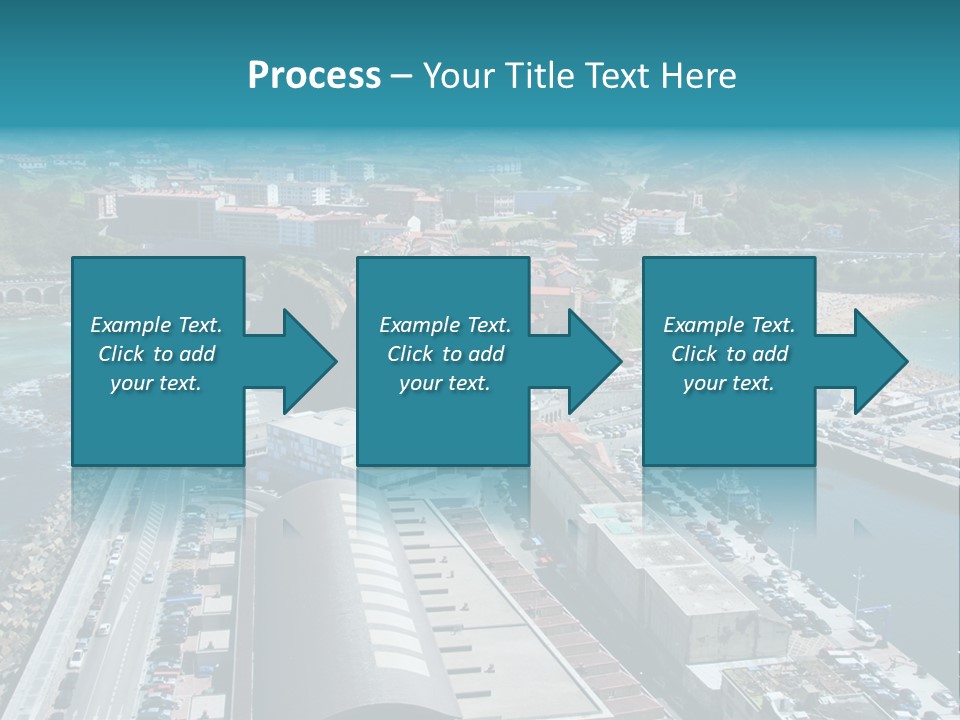 Outlook Spain Beach PowerPoint Template