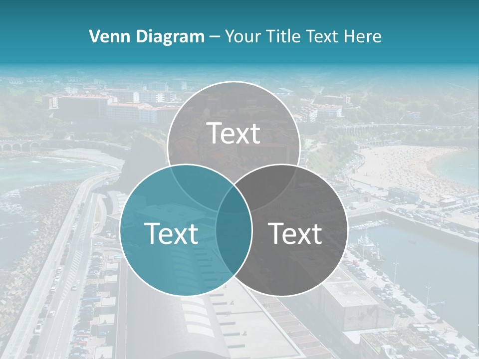 Outlook Spain Beach PowerPoint Template