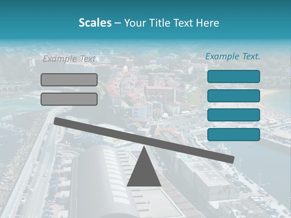 Outlook Spain Beach PowerPoint Template
