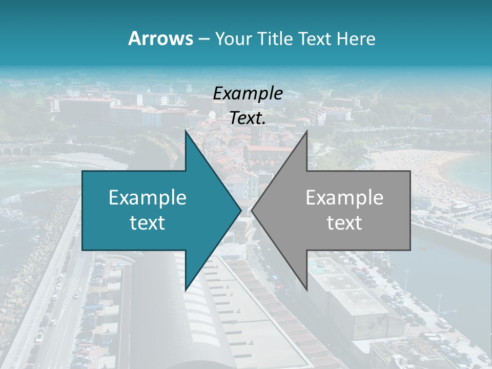 Outlook Spain Beach PowerPoint Template