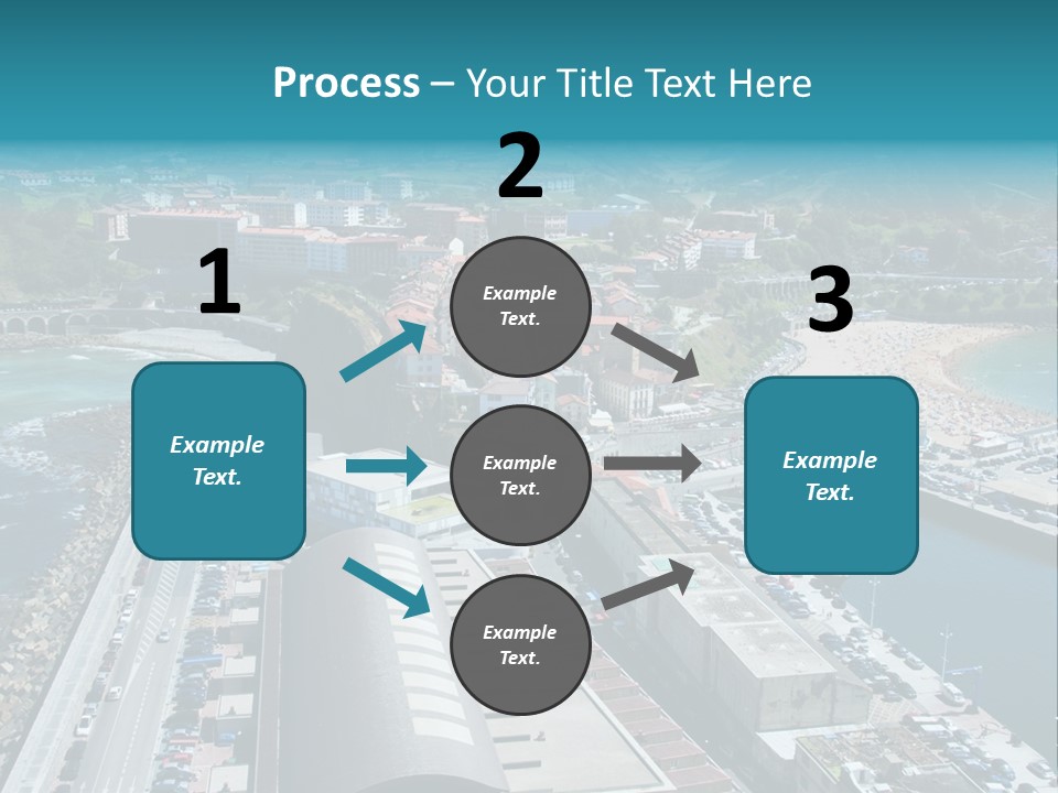 Outlook Spain Beach PowerPoint Template