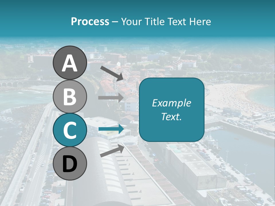 Outlook Spain Beach PowerPoint Template