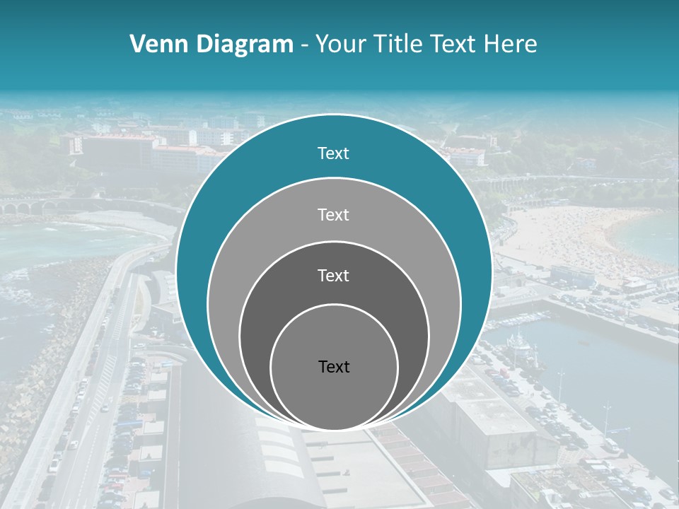 Outlook Spain Beach PowerPoint Template