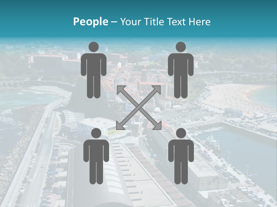 Outlook Spain Beach PowerPoint Template