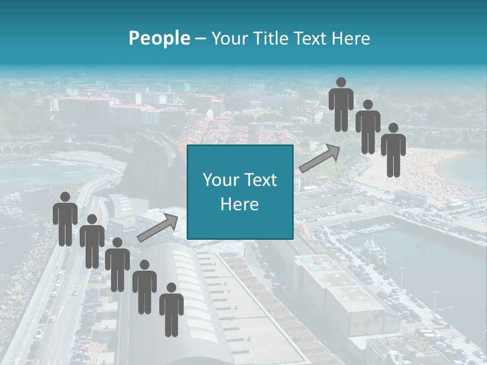 Outlook Spain Beach PowerPoint Template