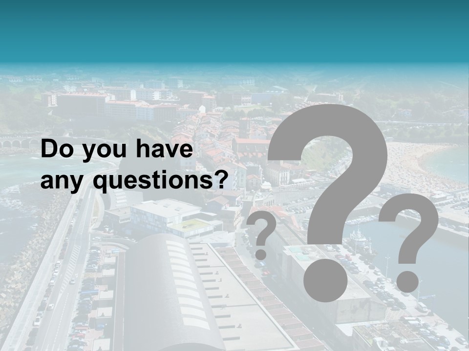 Outlook Spain Beach PowerPoint Template