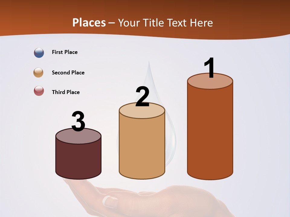 Thirsty Care Blue PowerPoint Template