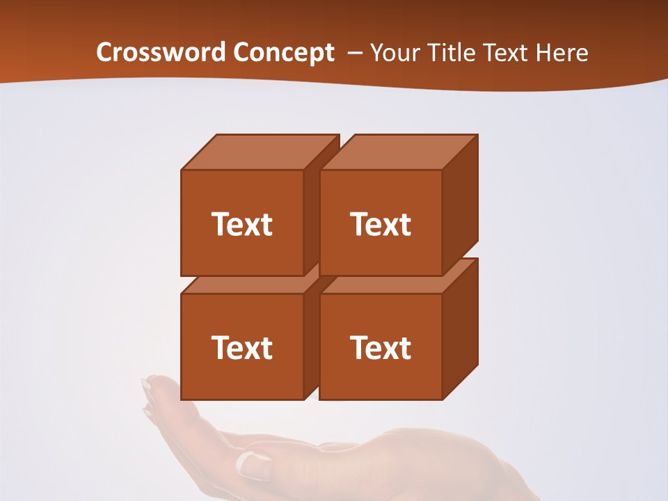 Thirsty Care Blue PowerPoint Template