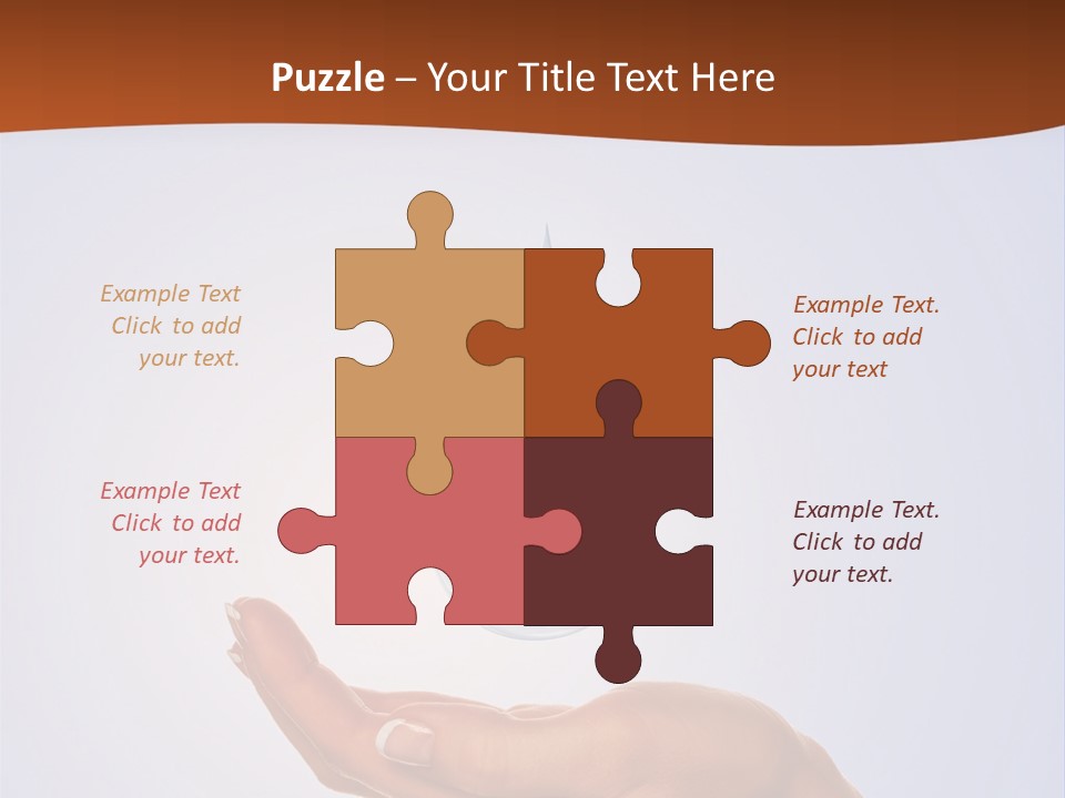 Thirsty Care Blue PowerPoint Template