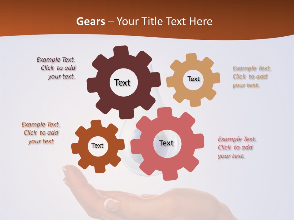 Thirsty Care Blue PowerPoint Template