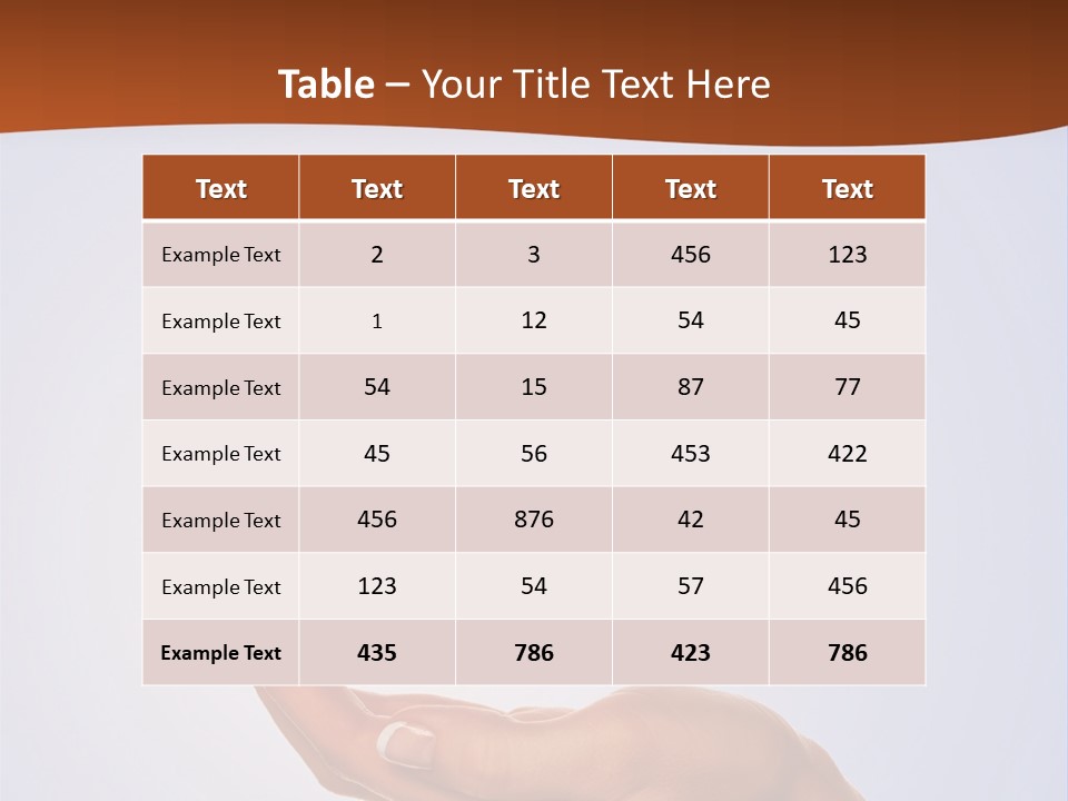 Thirsty Care Blue PowerPoint Template