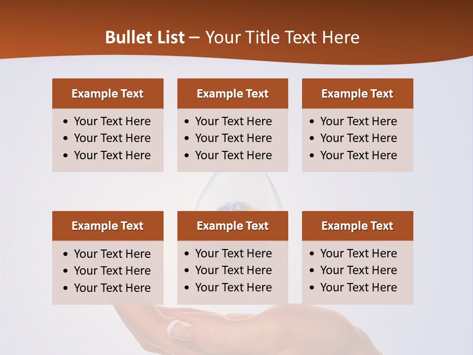 Thirsty Care Blue PowerPoint Template