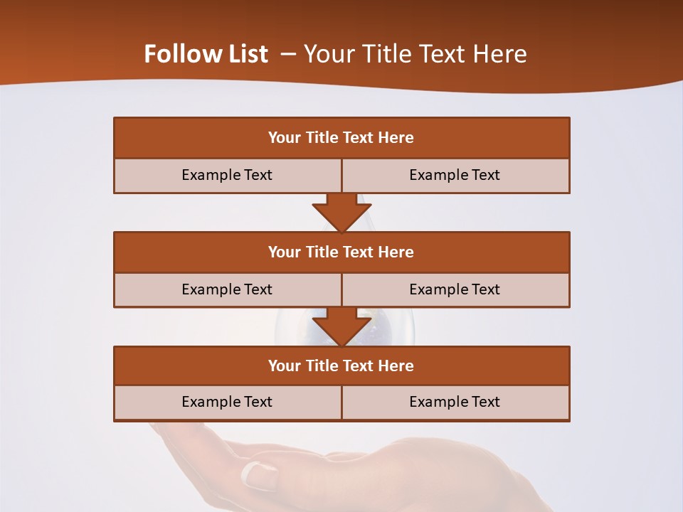 Thirsty Care Blue PowerPoint Template